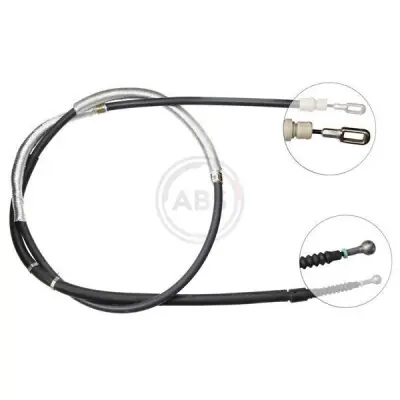 Cable de accionamiento, freno de estacionamiento A.B.S. K10006 Más Vendido